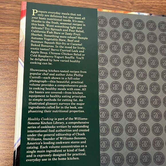 Williams-Sonoma Kitchen Library Cookbook ~ Healthy Cooking - Picture 2 of 4